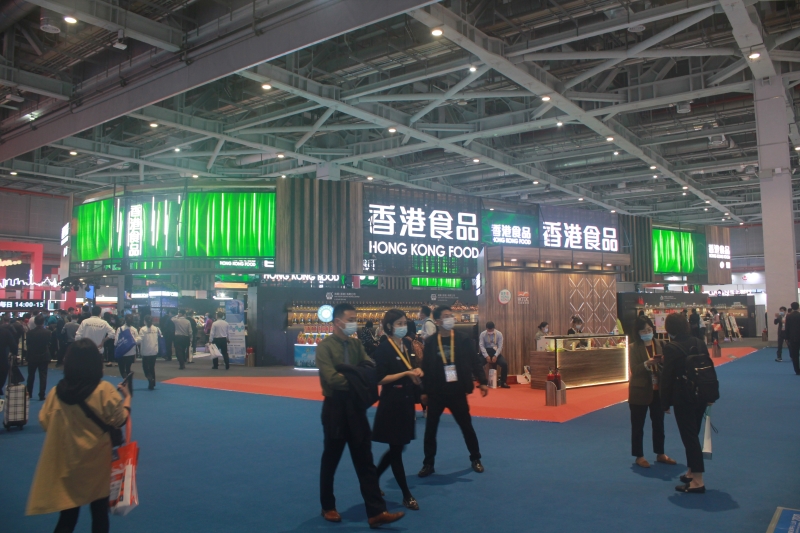 第五屆進(jìn)口博覽會(huì)現(xiàn)場照片